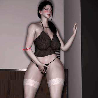 [3D动态动画][香蕉]醉酒的小姨2 妈妈发现我和小姨的秘密于是同流合污[中文配音][3.4G百度]-2.gif