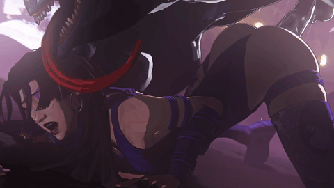 [无修/CV/4K][Nagoonimation] 1月更新 灵蝶被毒液按地上后入爆操 [644M/UC]-1.gif