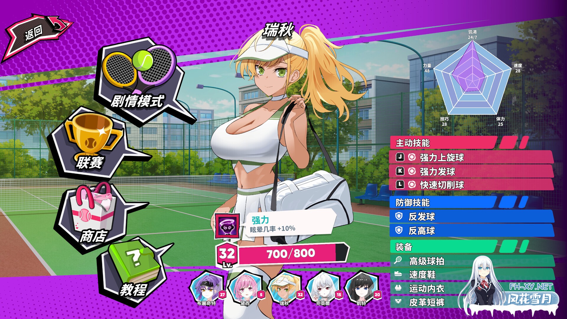[SLG/动态/STEAM官中/步兵]网球天使EX/Academy Love Saga: Tennis Angels EX[DEMO][PC/1.50G]-12.jpg