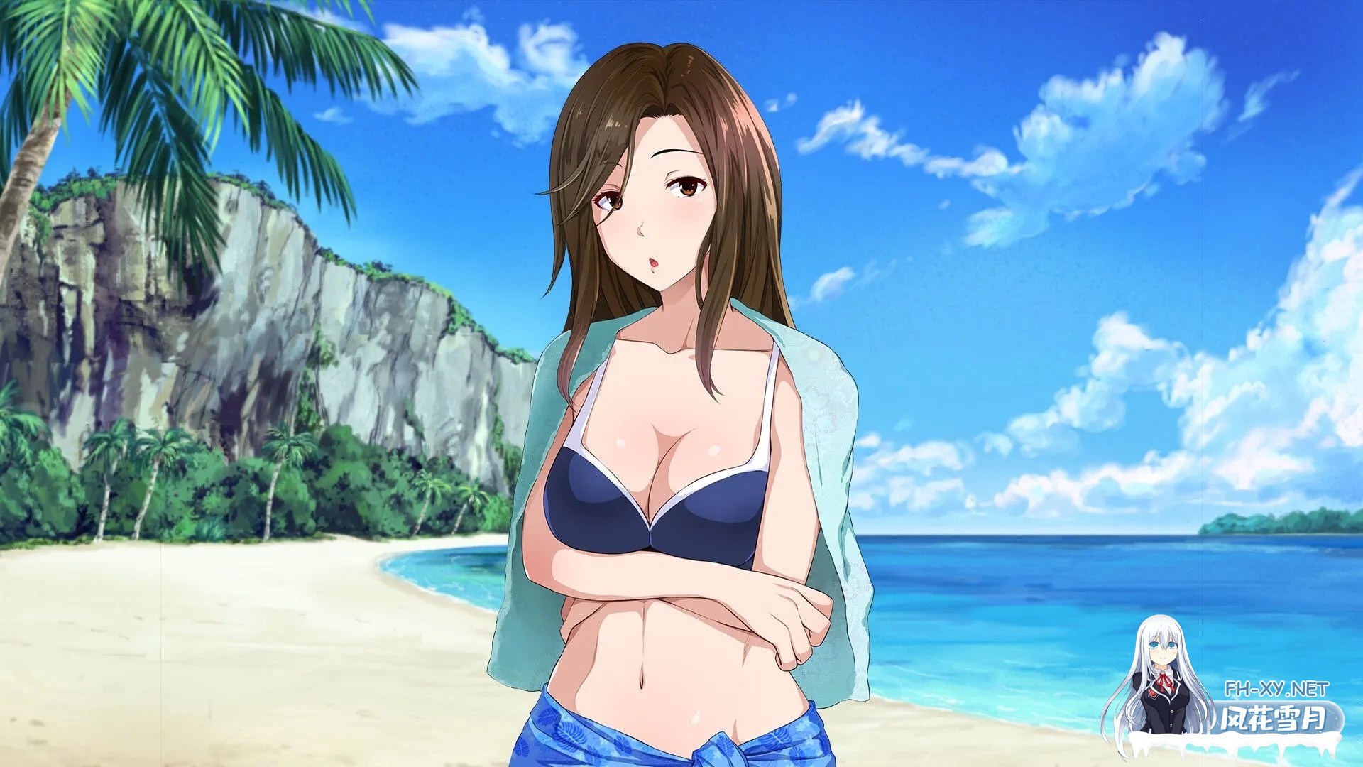 [日系ADV/官中/后宫/PC]群女乱滩齐斗艳:处男撒香引爆春潮海滩 オンナが群がるカオスビーチ フェロモンをまき散らす童貞男が練り歩く! Ver1.0 官方...-5.jpg