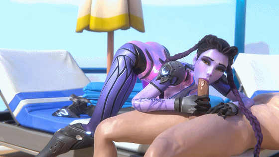 FraxXlr 3月新作：D.Va+叶奈法+黑百合+影心 [3D/无修/CV]-5.gif