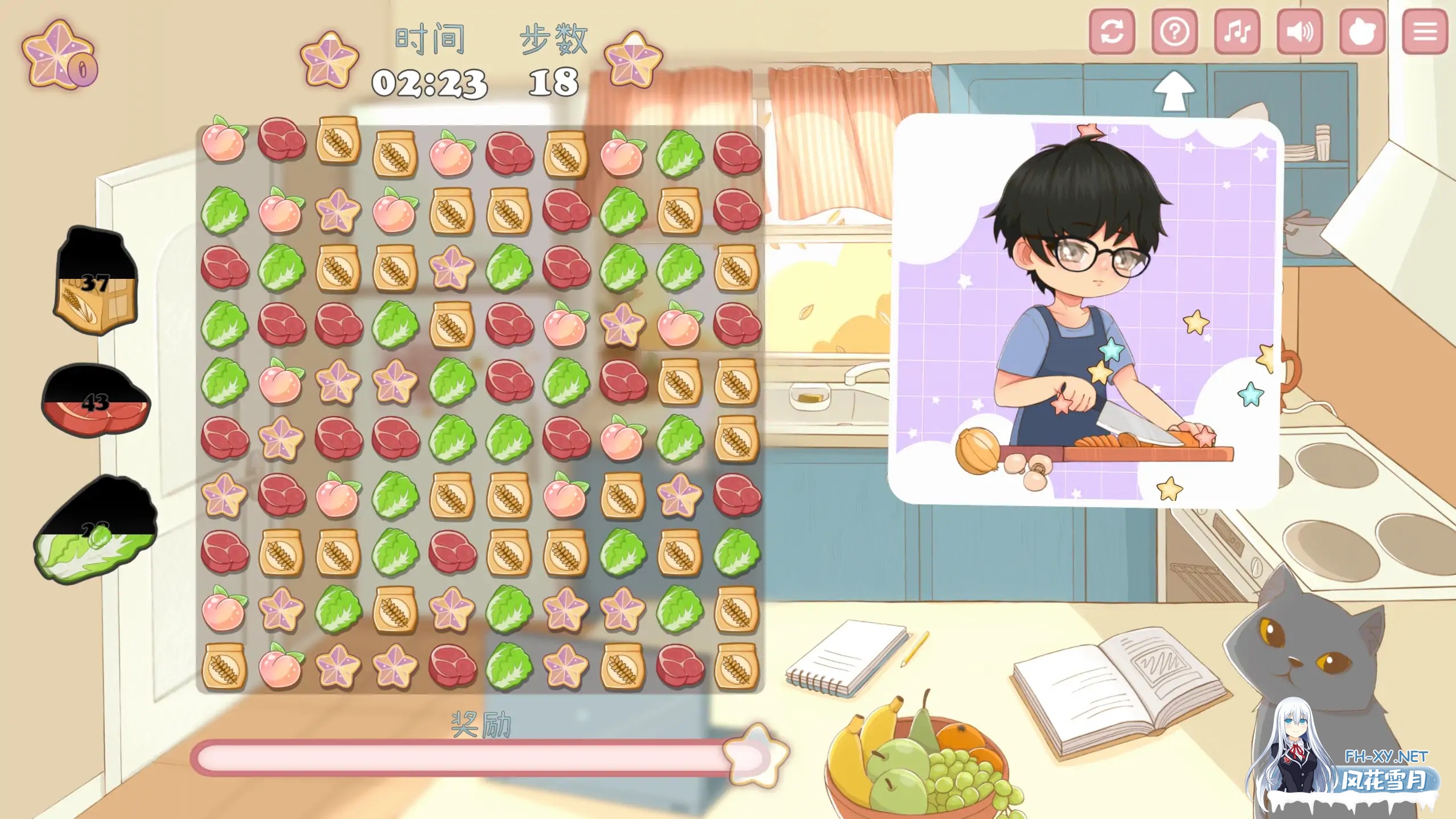 [SLG/STEAM官中文/步兵/动态]与美食少女恋爱吧/Tasty Bite[Ver1.0][PC/0.23G]-7.jpg