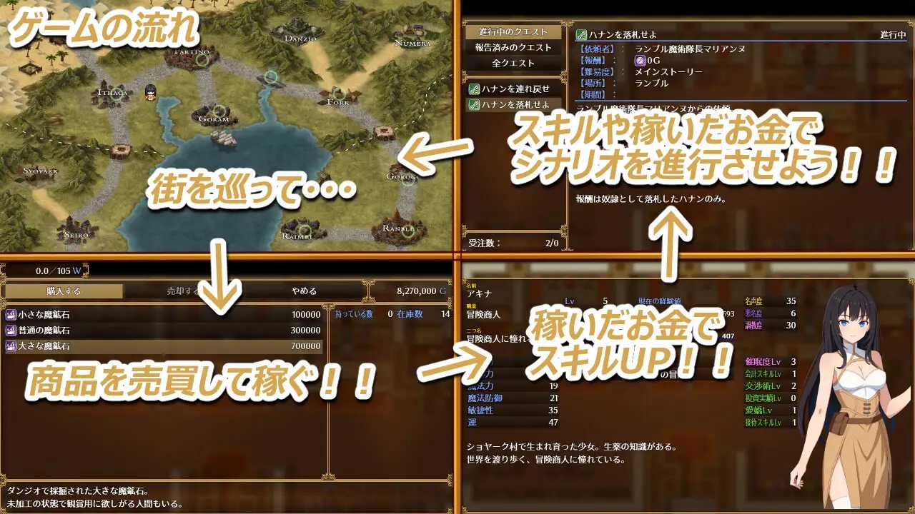 [PC+安卓][RPG/汉化/催眠/2D]阿基娜商队 アキナ・キャラバン 内嵌汉化版+作弊 [1.65GB]-2.jpg