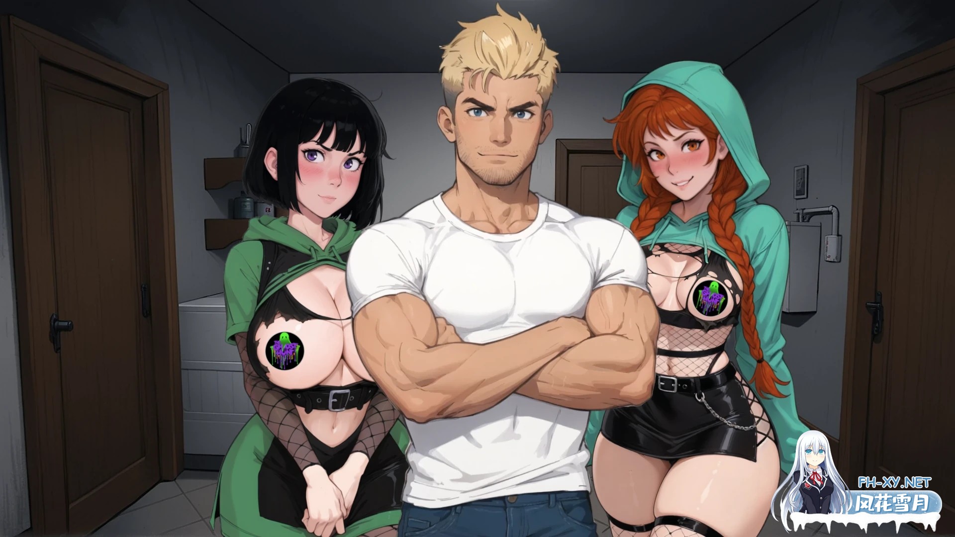 [SLG/AI汉化/巨乳/AI作画/2D/更新]盖布的幽灵狩猎/Gabe's Ghost Hunt[Ver0.2.5][PC+安卓/600M]-6.jpg