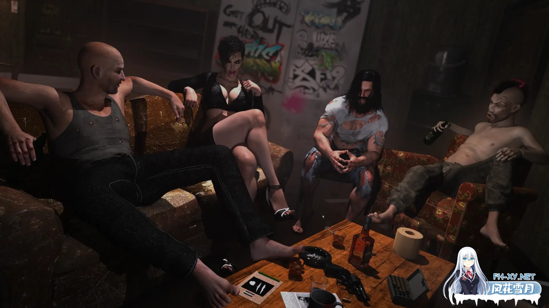 [SLG/动态/更新/汉化/3D/多P/口交]流浪汉/大屁股/The Bum[Ver0.9.3][PC/12.5G]-12.jpg