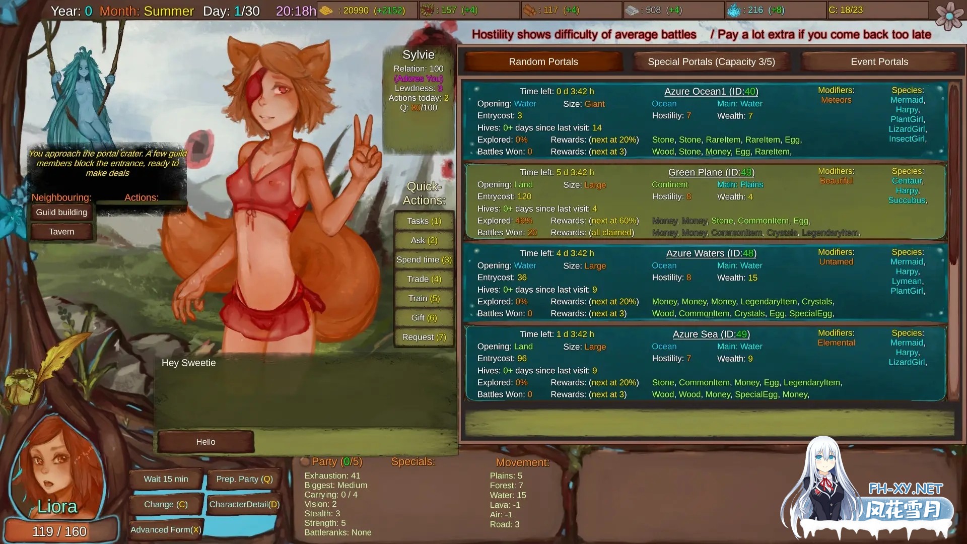 [SLG/精翻汉化/巨乳/2D]菲瑞恩之门/Portals Of Phereon[Ver0.33.0.1][PC/1.20G]-8.jpg