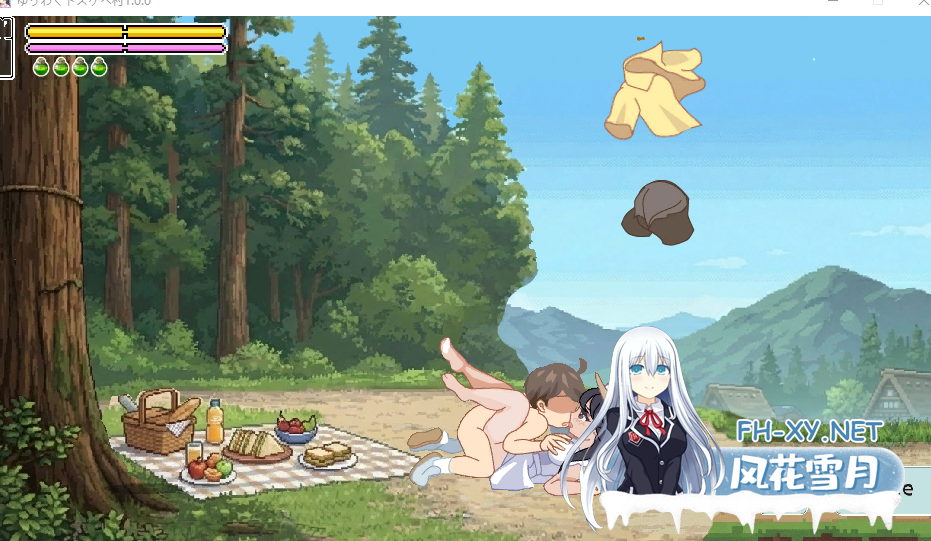 PC爆款[像素ACT色诱战斗H逆推超拔作]魅惑♡超色情村~内嵌AI汉化版+自带全CG~ゆうわく♡ドスケベ村[3.5G]百度/迅雷/UC/夸克-12.png