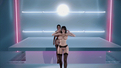 VAM骚鸡裸舞媚黑调教 [3D]-6.gif