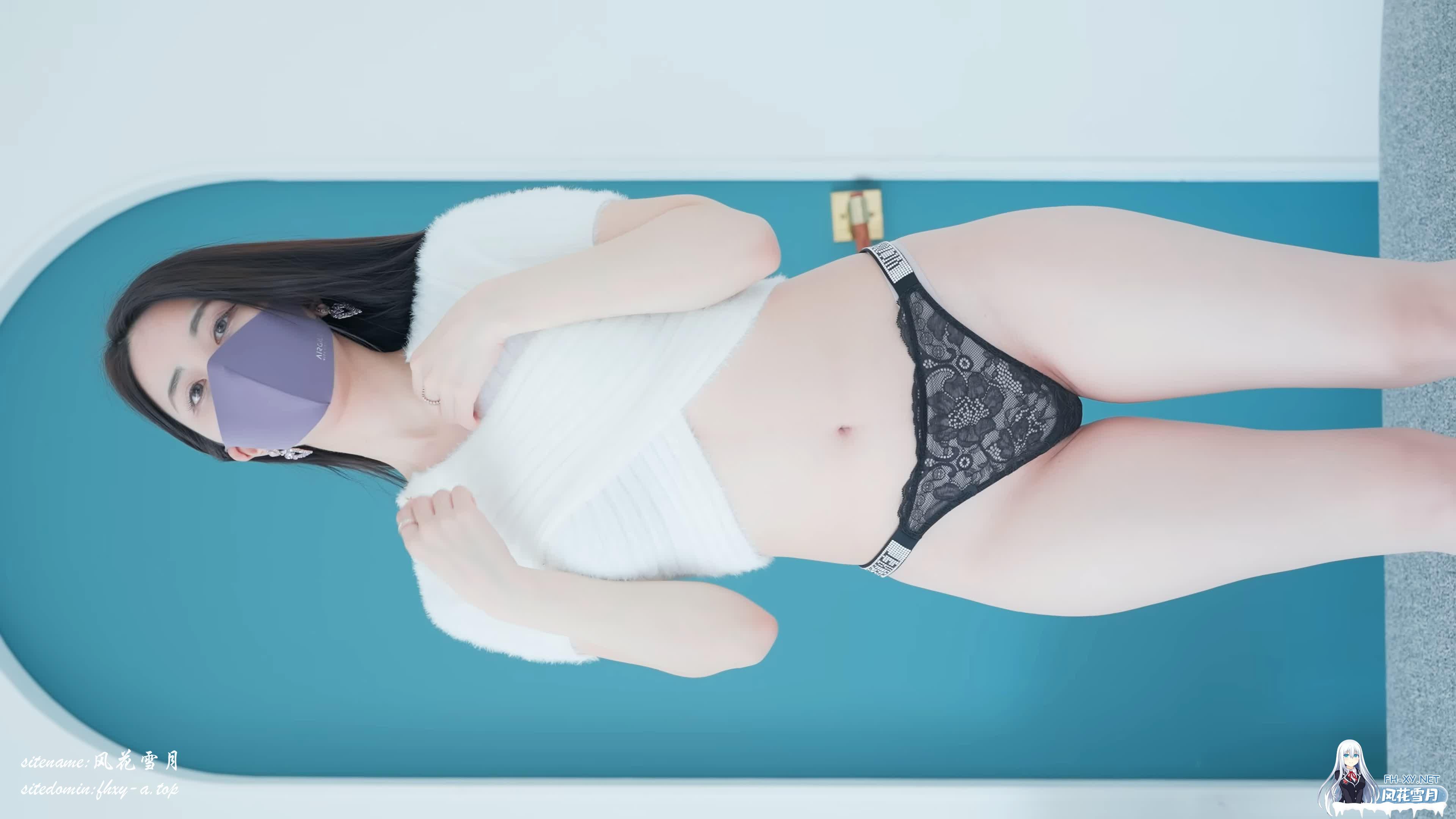 [4K 고화질 룩북] 골반미녀 레전드 몸매 룩북 직캠❤️ underwear Lookbook stockings.jpg