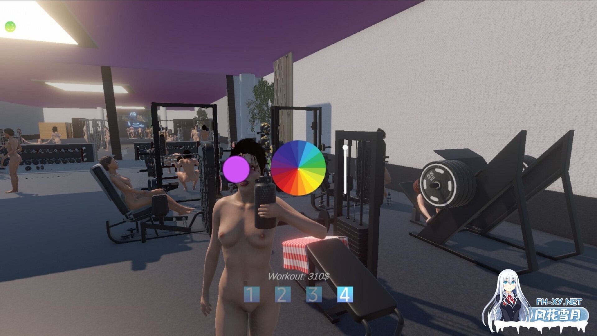 [3D/STEAM官中/步兵/露出]辣妹健身房 - 裸体主义健身房经理/Hot Girls Gym - Nudist Gym Manager[PC/3.90G]-7.jpg