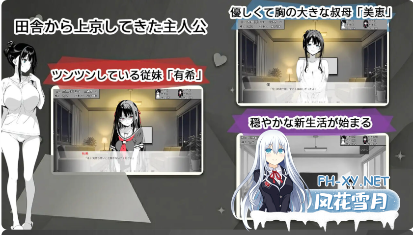 PC+安卓[夜袭触摸养成SLGAI汉化]全是破绽～与叔母和表妹的同居生活～スキだらけ～叔母と従妹同棲ライフ[2.68G]百度/迅雷/UC/夸克-5.png