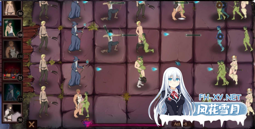 PC+安卓[战略塔防ACT动态步兵榨精]H版植物大战僵尸~魔女突袭Monster Girl Assault! v0.3.6.1a+全CG存档[1.6G]百度/迅雷/UC/夸克-6.png