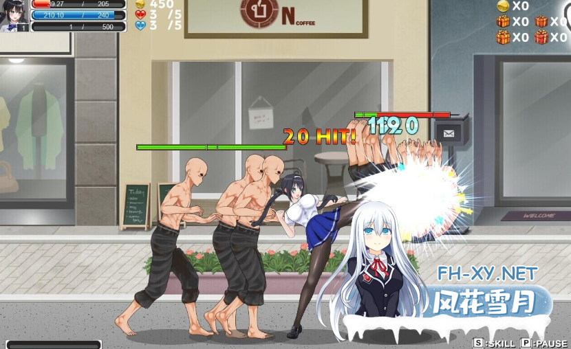 PC[像素ACT战斗H异种X]格斗少女尤里~官中动态步兵+全CG存档~ ファイティングガール・ユリ[810M]百度/迅雷/UC/夸克-9.png