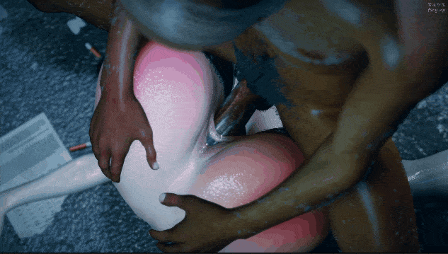 [3D/肉便器/全配音]母猪人妻深夜进行露出Play 电台主播[1.7G]-5.gif