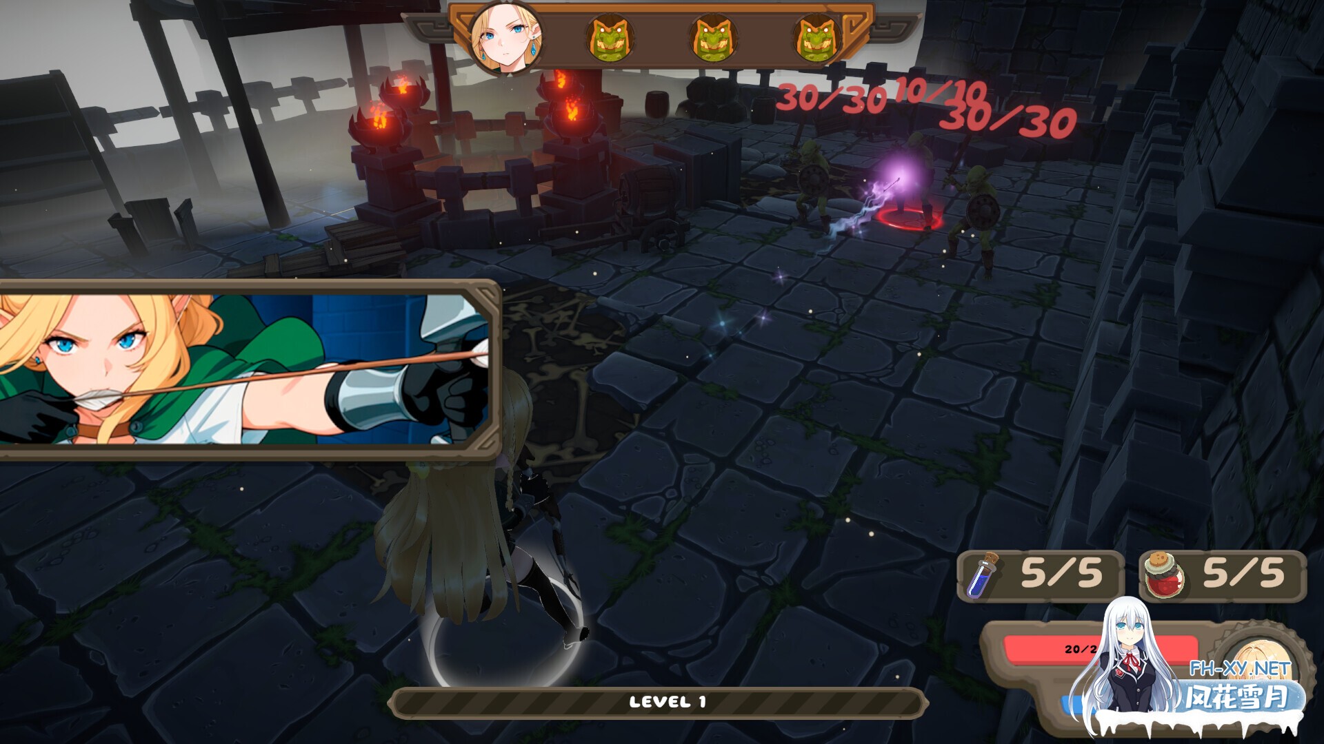 [SLG/STEAM官中/步兵/精灵/2D/AI作画/巨乳]精灵冒险：失落城堡/Elf Adventure: The Lost Castle[PC/5.90G]-6.jpg
