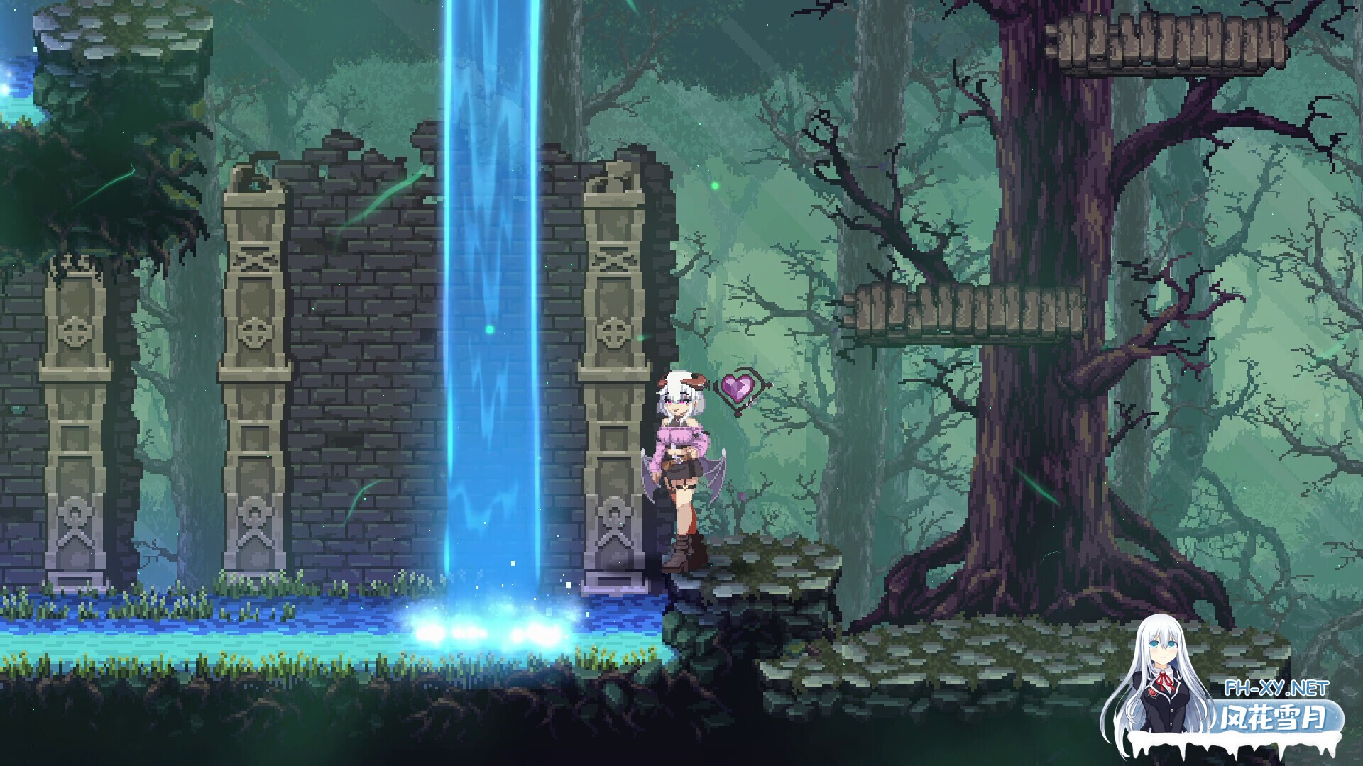 [日系像素ACT/官中/全动态/PC]魅魔继承者 黛莉菈的冒险  サキュバスの継承者:デリラの冒険 v1.0.024 官方中文步兵版[4.77G]-8.jpg